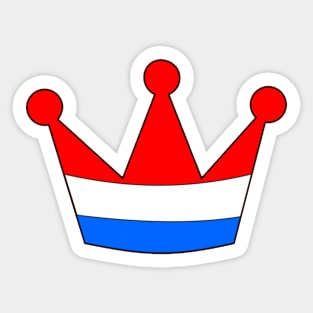 KONINGINNEDAG DESIGN - QUEEN'S DAY Sticker